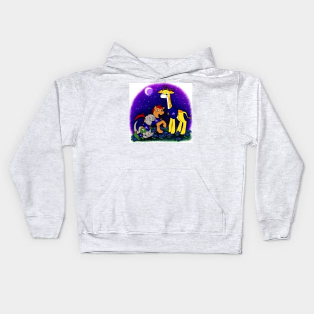 Dragon Squad Kids Hoodie by RockyHay